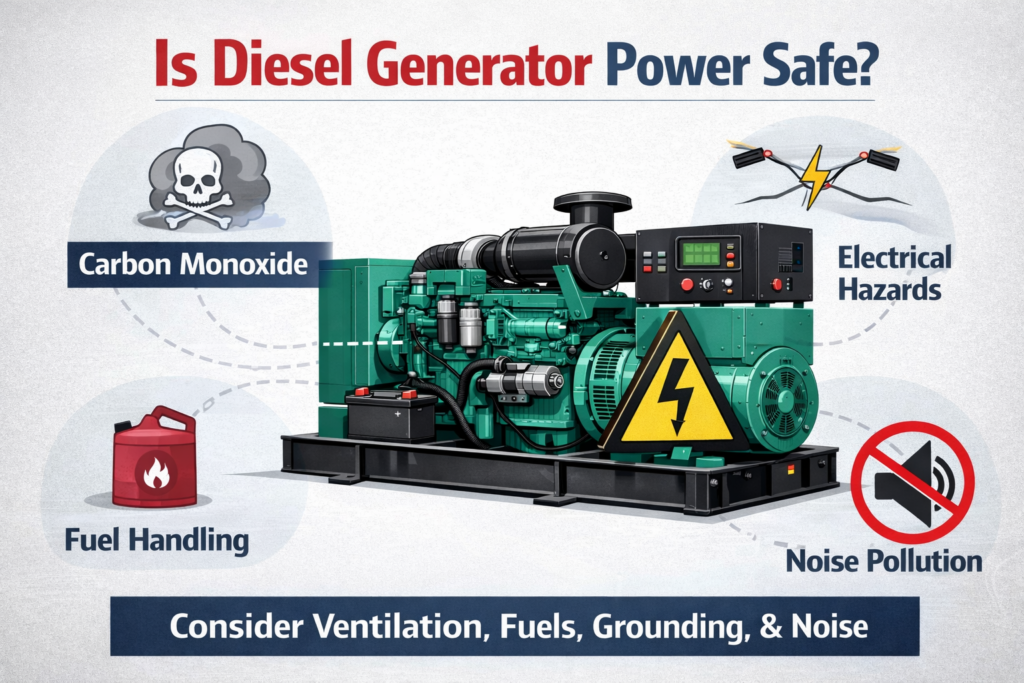 Is Diesel Generator Power Safe?